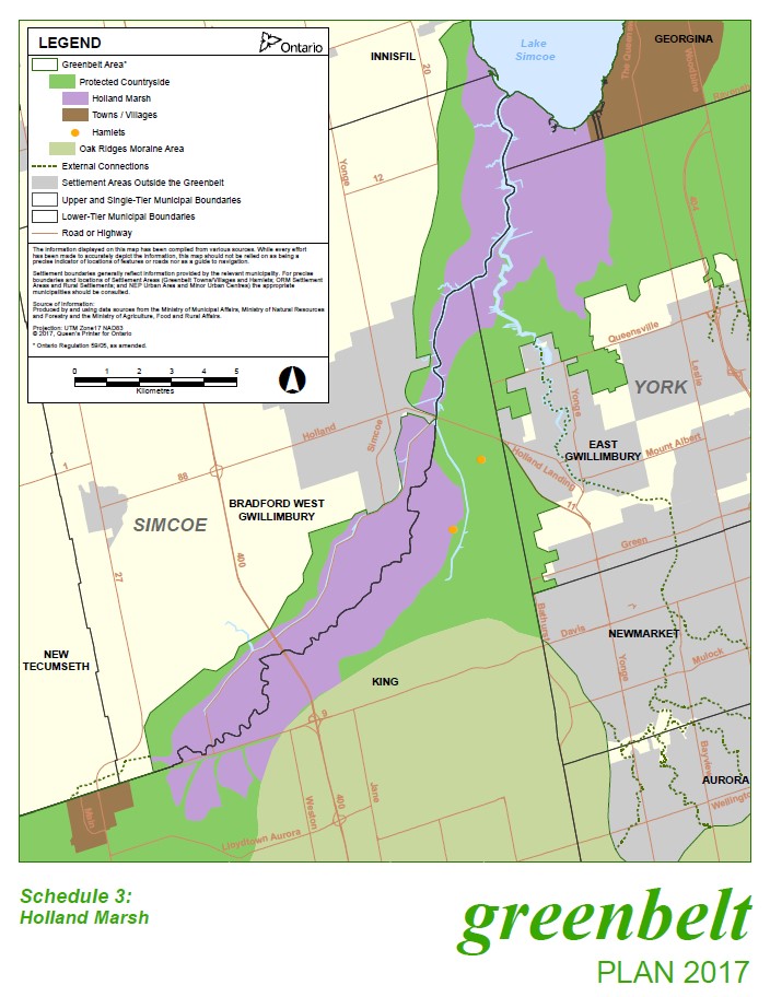 Greenbelt Plan: Holland Marsh