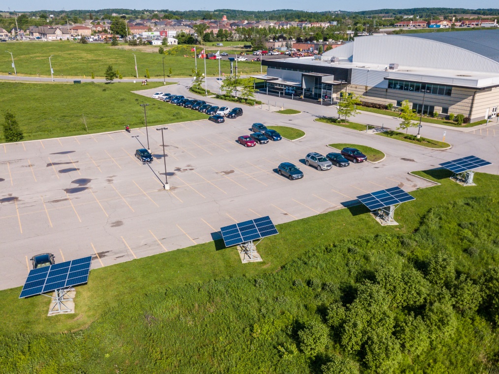 Picture of Solar Panels at Trisan Centre