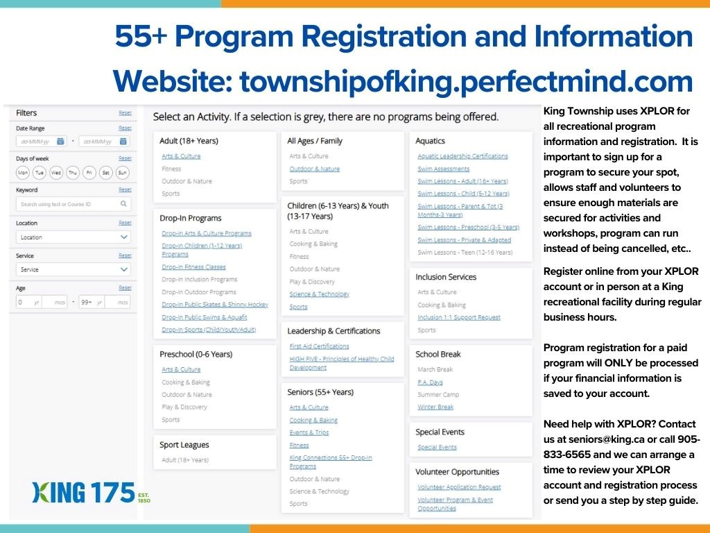 Instructions on how to Navigate Xplor