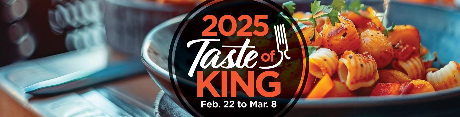 Taste of King Website Banner