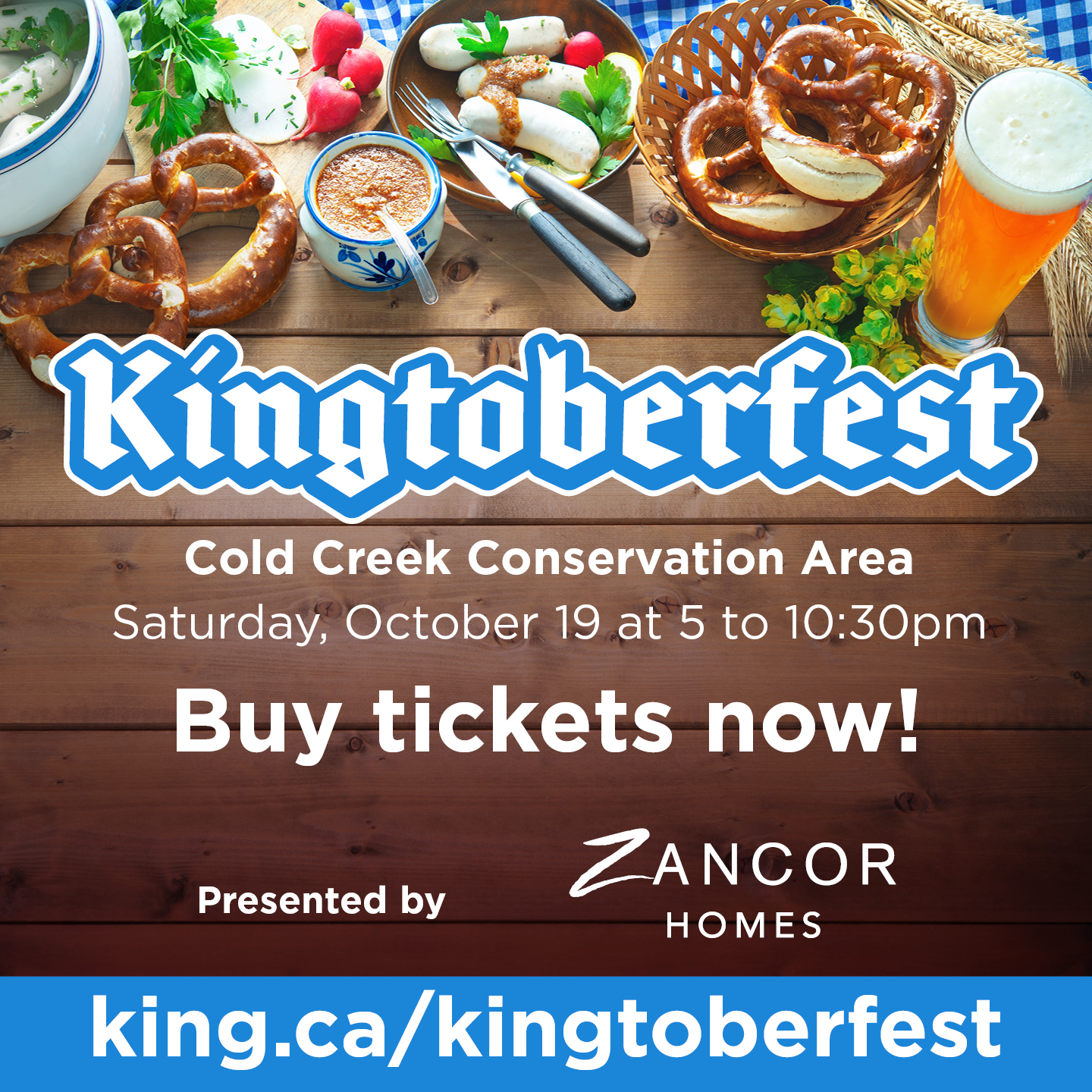 Buy tickets now for Kingtoberfest