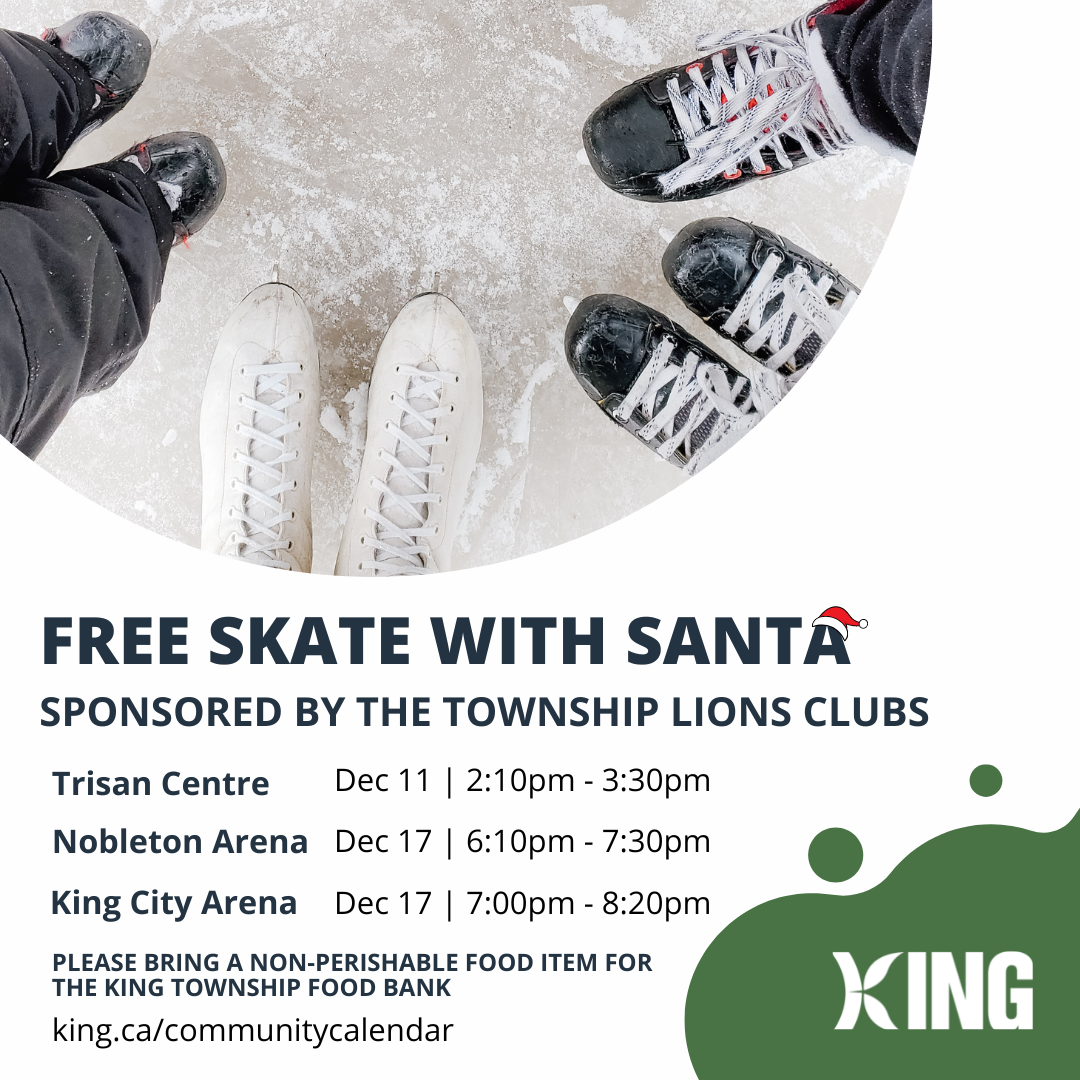 Free skate with Santa