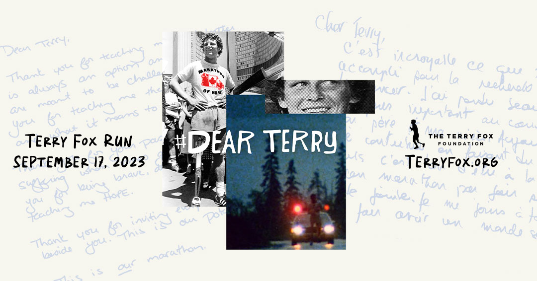 Terry Fox Run Dear Terry 2023