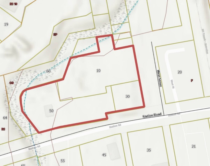 Location Map 30-50 Station Road and 10 West Street, King City, Ontario