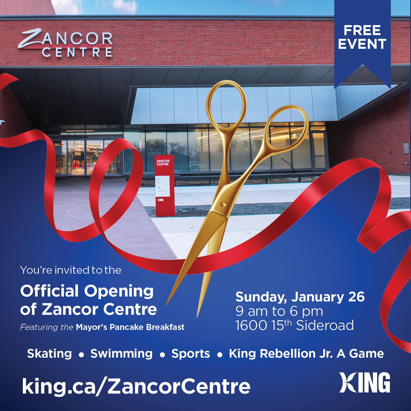 Zancor Centre Official Opening