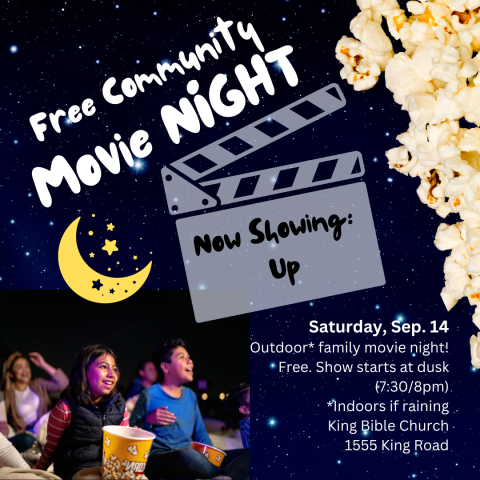 flyer for movie night