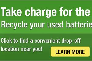 Recycle used batteries